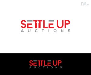 Settle Up Auctions | Logo Design by Dot Design 3