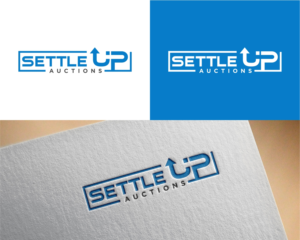 Logo Design by Rusmin Gustamin for Settle Up Auctions | Design #25226841