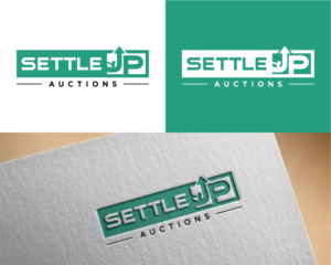 Logo Design by Rusmin Gustamin for Settle Up Auctions | Design: #25226910
