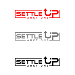 Logo Design by Rusmin Gustamin for Settle Up Auctions | Design: #25243089