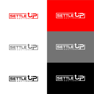 Logo Design by Rusmin Gustamin for Settle Up Auctions | Design: #25243099