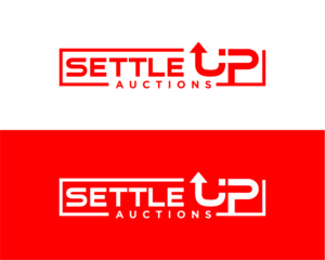 Logo Design by Rusmin Gustamin for Settle Up Auctions | Design: #25244602