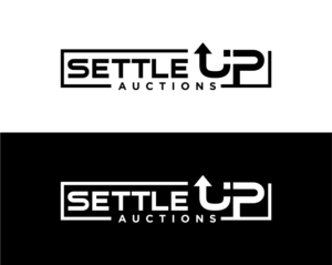 Logo Design by Rusmin Gustamin for Settle Up Auctions | Design: #25244619