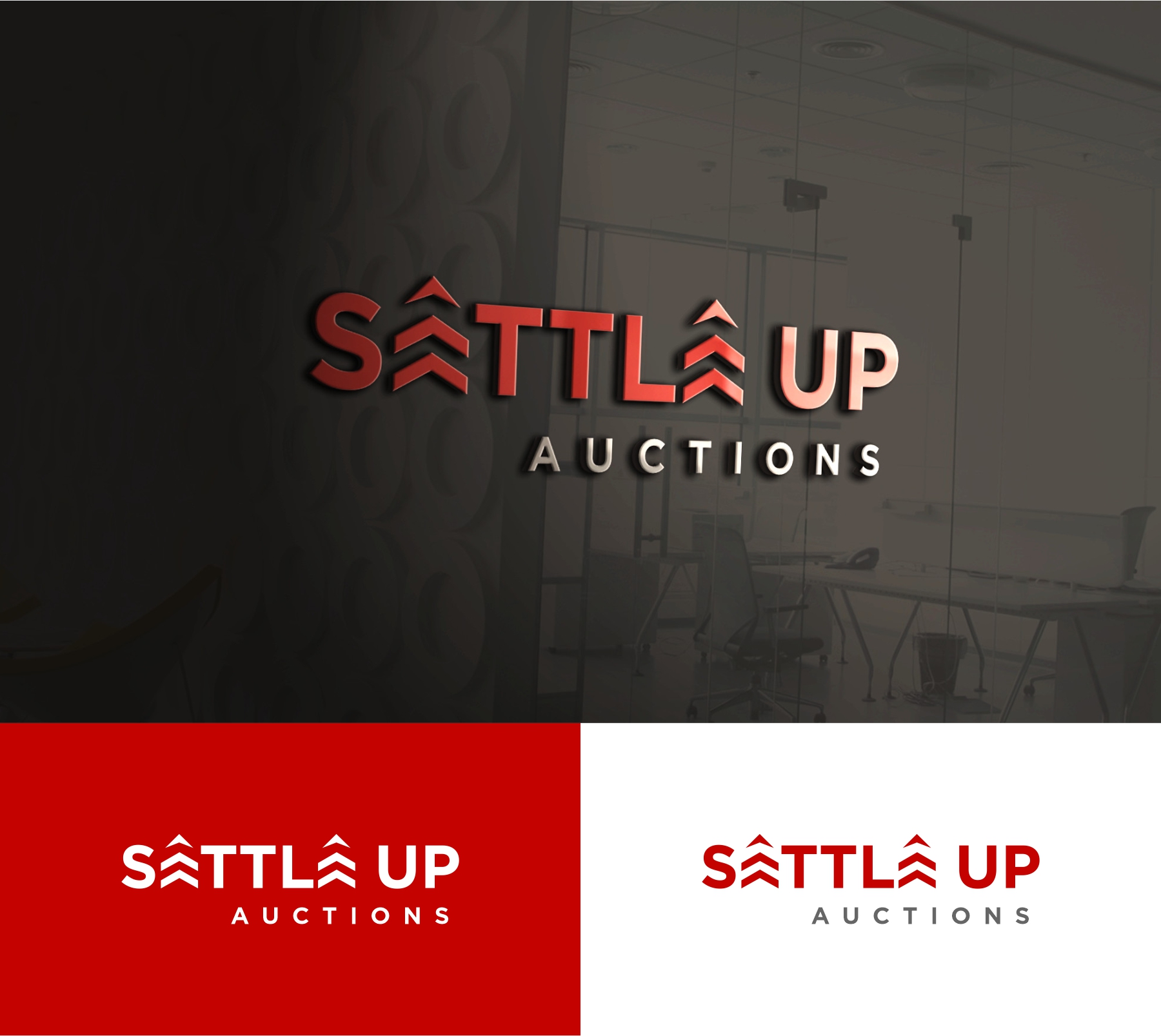 Logo Design by ZeneFashions for Settle Up Auctions | Design #25188450