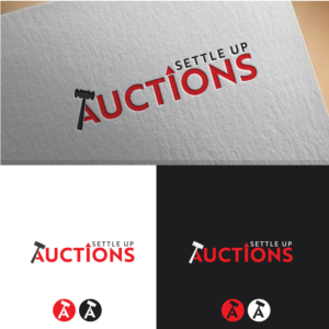 Logo Design by Logo bud design for Settle Up Auctions | Design: #25186966