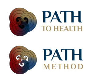 Path to Health and Path Method (PATH ties them in) each have a by-line | Logo Design by ileanalp