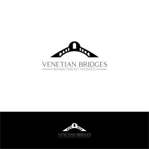 Venetian Bridges (apartment homes) | Logo Design by Creative M^ck