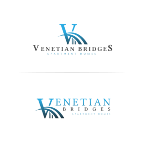 Venetian Bridges (apartment homes) | Logo Design by ArtisticQuest