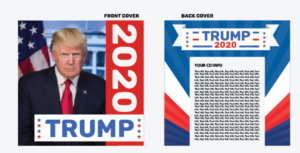 TRUMP 2020 | CD Cover Design by Val brito