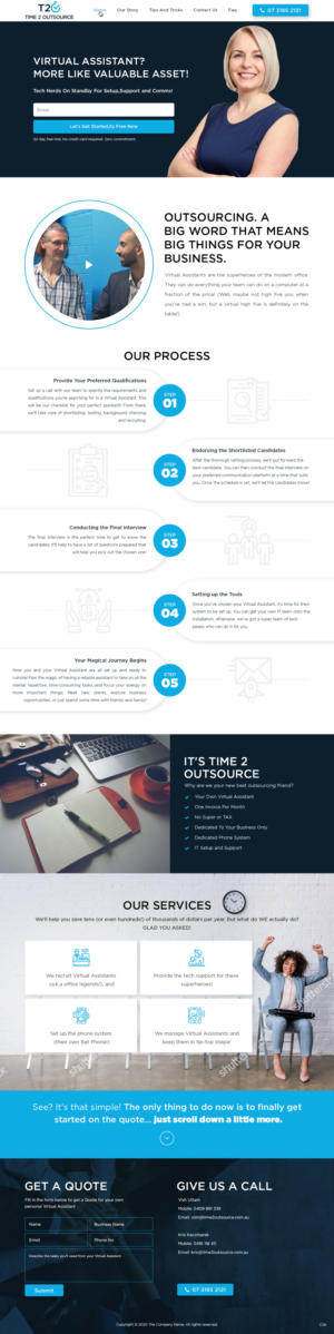 Web Design by pb for this project | Design: #25188511