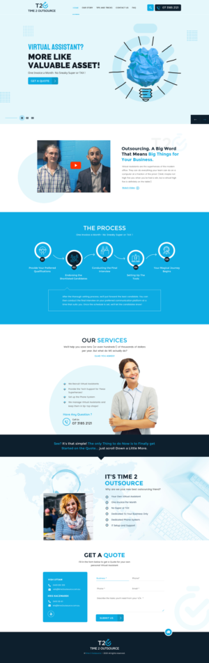 Web Design by rightway for this project | Design #25219033