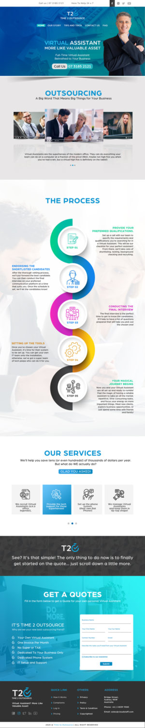 Web Design by Fusionex Studio for this project | Design: #25200833