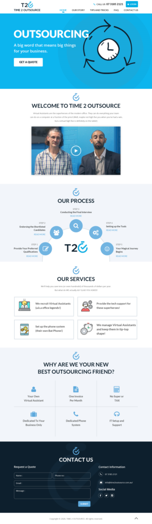 Web Design by Starlyn DS for this project | Design: #25212678