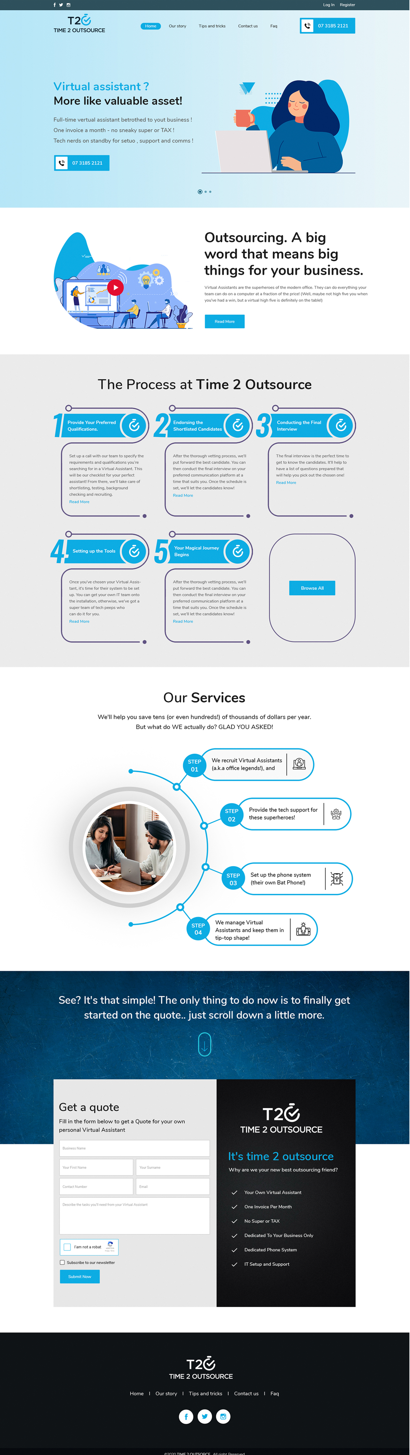 Web Design by Bikram 2 for this project | Design #25201820
