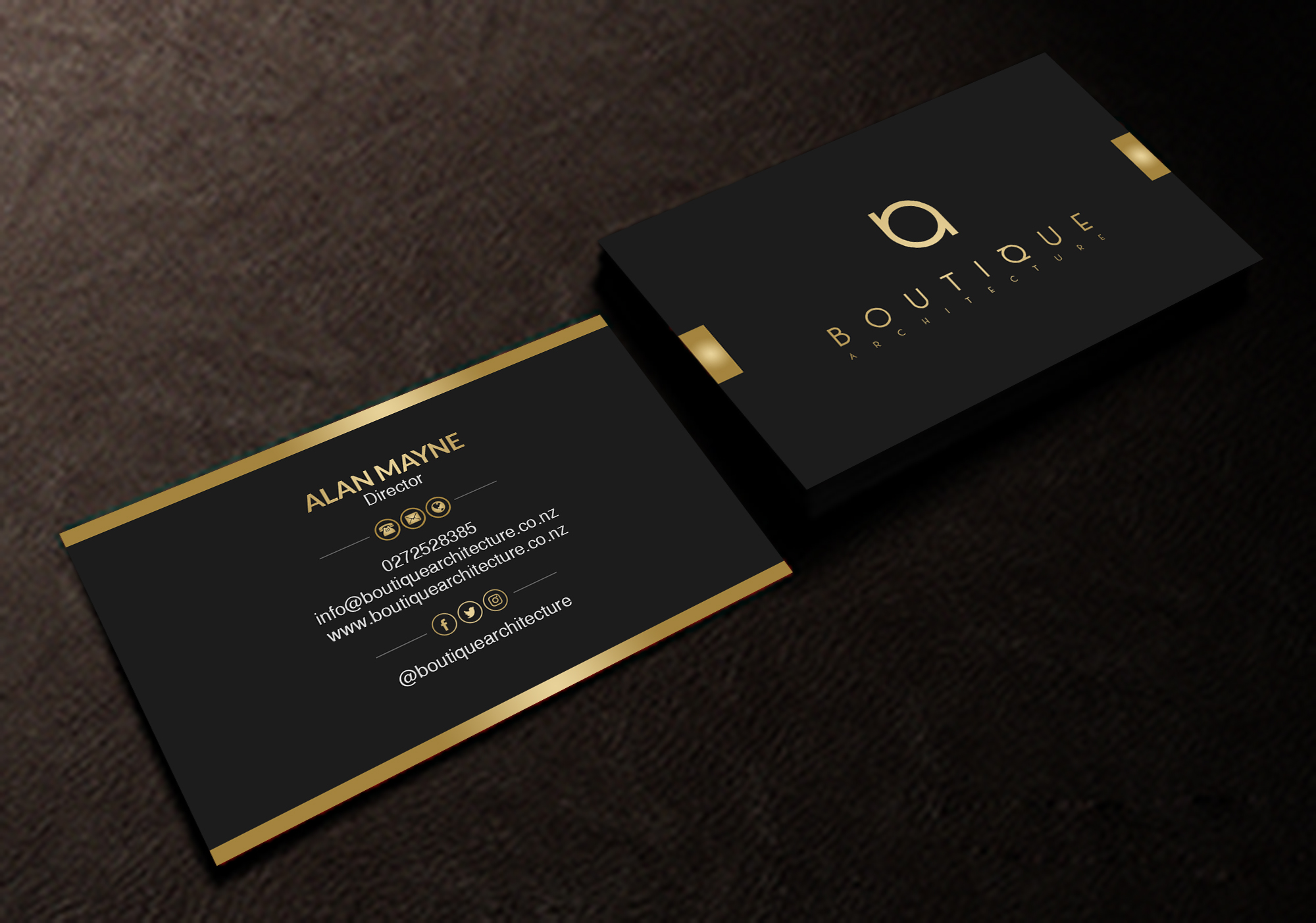 Business Card Design by Creations Box 2015 for this project | Design #25195944