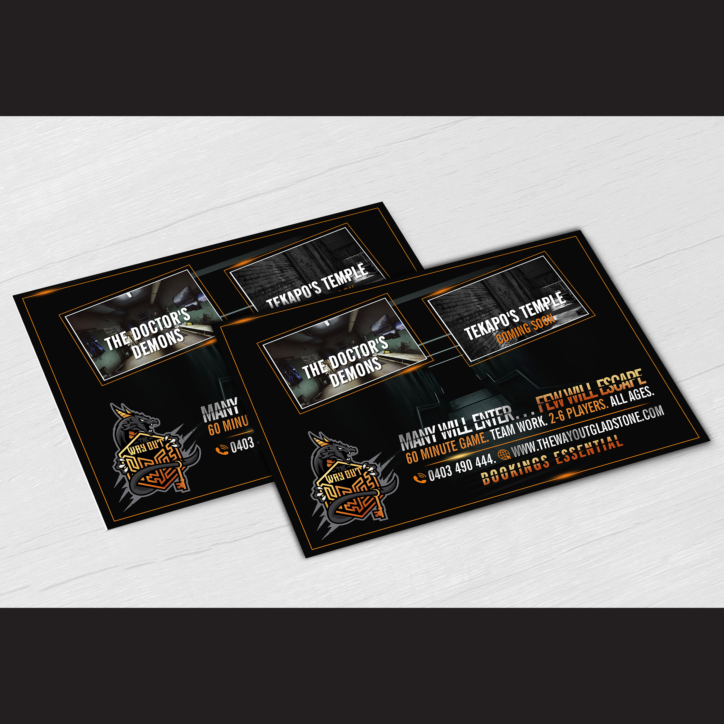 Flyer Design by Designers Hub for The Way Out Gladstone | Design #25192387