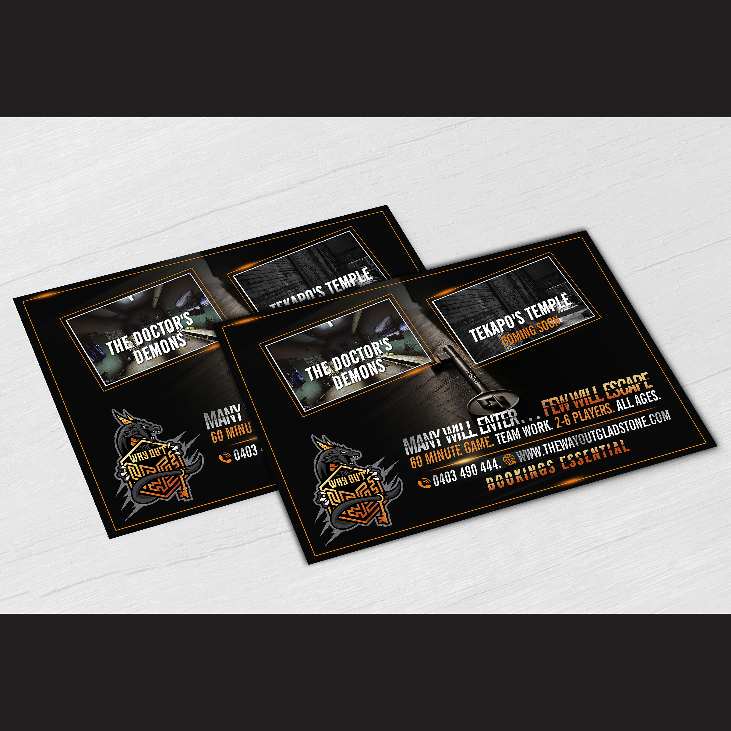 Flyer Design by Designers Hub for The Way Out Gladstone | Design #25192390