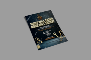 Design de Flyer par Cosmos Studios pour The Way Out Gladstone | Design : #25204717