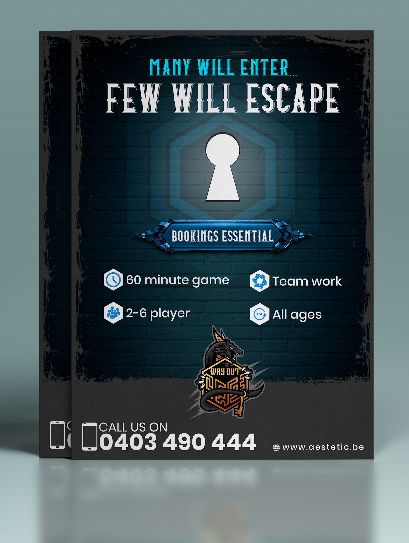 Flyer Design by SAI DESIGNS for The Way Out Gladstone | Design #25226276
