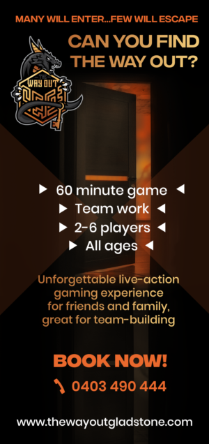 Design de Flyer par KatieM pour The Way Out Gladstone | Design : #25192336