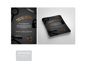 Flyer-Design von tanjav für The Way Out Gladstone | Design: #25202911