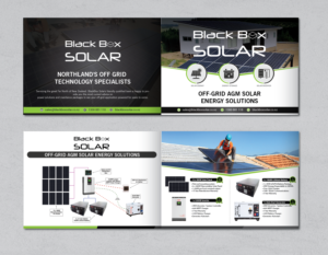 Flyer Design by alex989 for Black Box Solar Limited | Design: #25216767