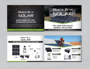 Flyer Design by alex989 for Black Box Solar Limited | Design: #25216801
