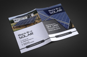 Flyer Design by Deziners Zone for Black Box Solar Limited | Design: #25199600