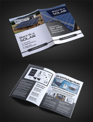 Flyer Design by Deziners Zone for Black Box Solar Limited | Design: #25199601