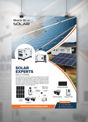 Flyer Design by Deziners Zone for Black Box Solar Limited | Design: #25201335