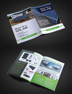 Flyer Design by Deziners Zone for Black Box Solar Limited | Design: #25209024