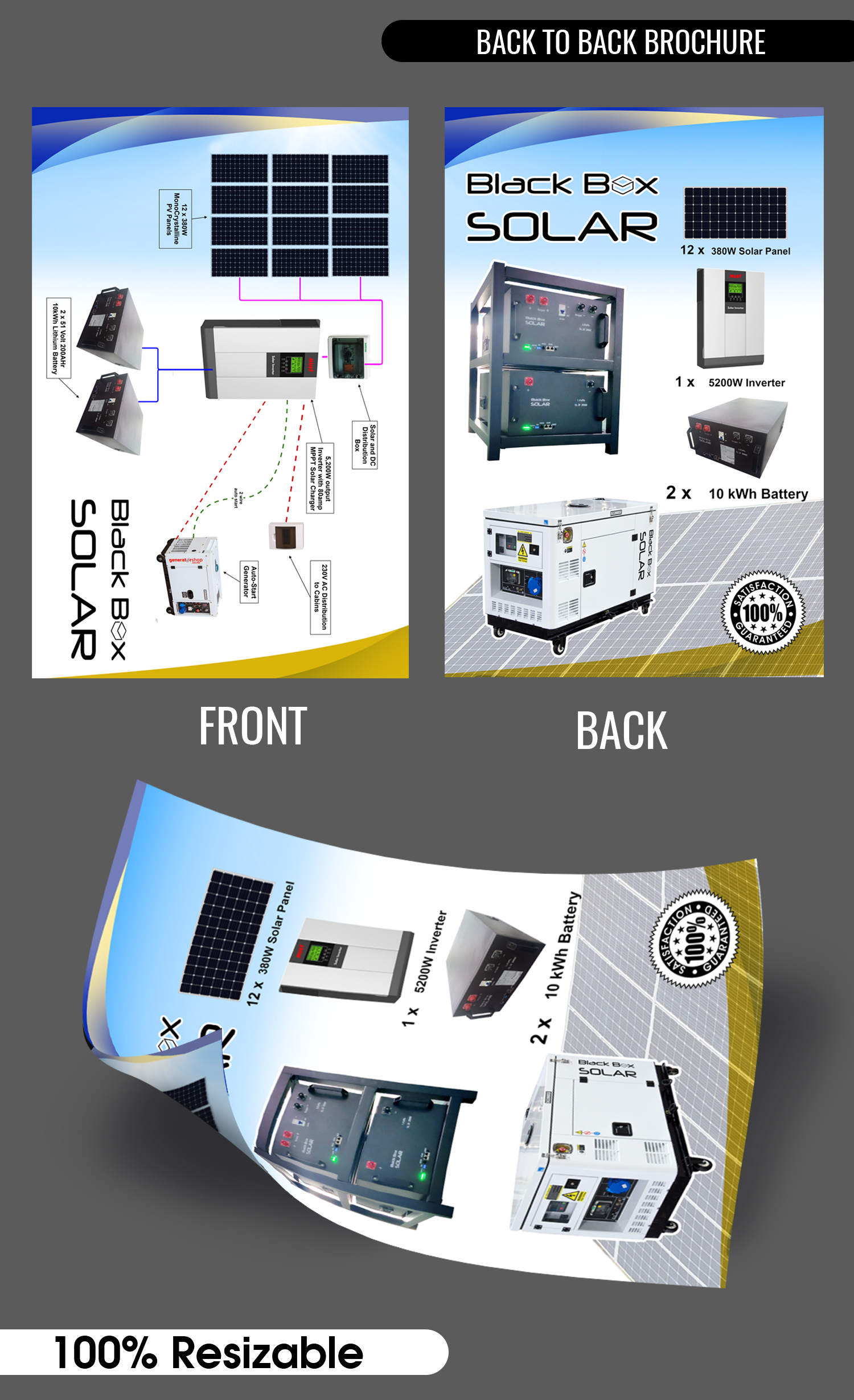 Flyer Design by Uprinteez for Black Box Solar Limited | Design #25214957
