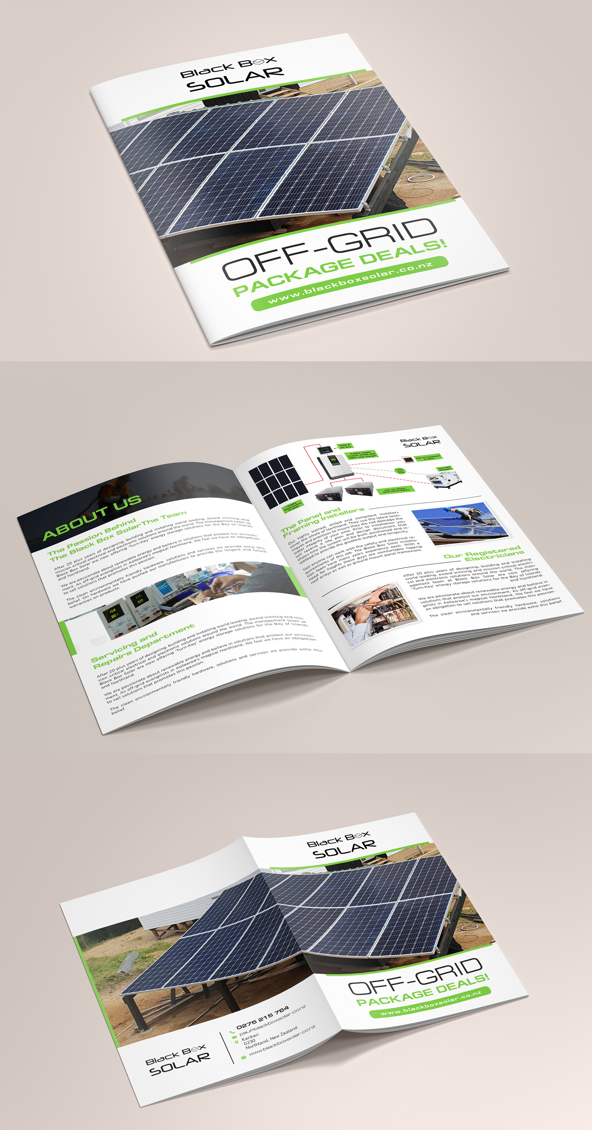 Flyer-Design von ZeneFashions für Black Box Solar Limited | Design #25193717