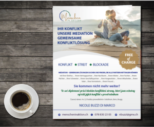 Ihr Konflikt - unsere Mediation - gemeinsame KonfliktLÖSUNG | Diseño de Flyer por alex989