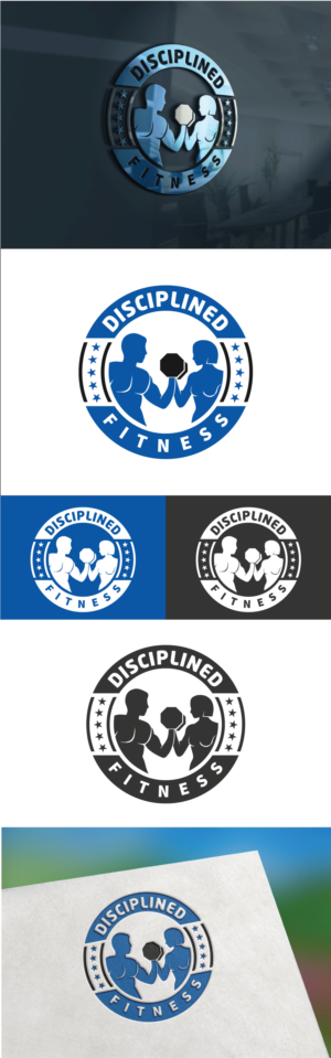 Disciplined Fitness | Logo Design by M Habib