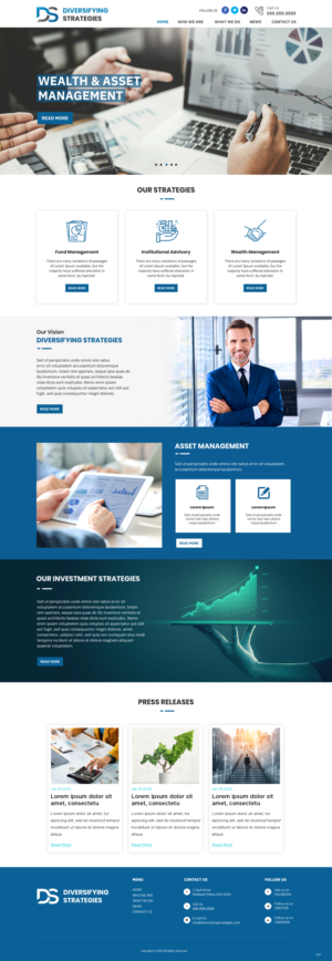 Web Design by pb for Storml Trading Ltd | Design #25210584