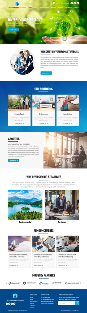 Web Design par Titan Eagle pour Storml Trading Ltd | Design : #25205093