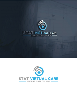 STAT Virtual Care-  Urgent Care to You | Logo Design by ZJ Design