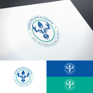 Dawn Wilson's Creeks and Critters Nature Images | Logo Design by tejo