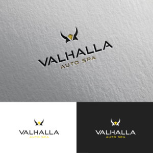 Valhalla Auto Spa | Logo Design by Rii