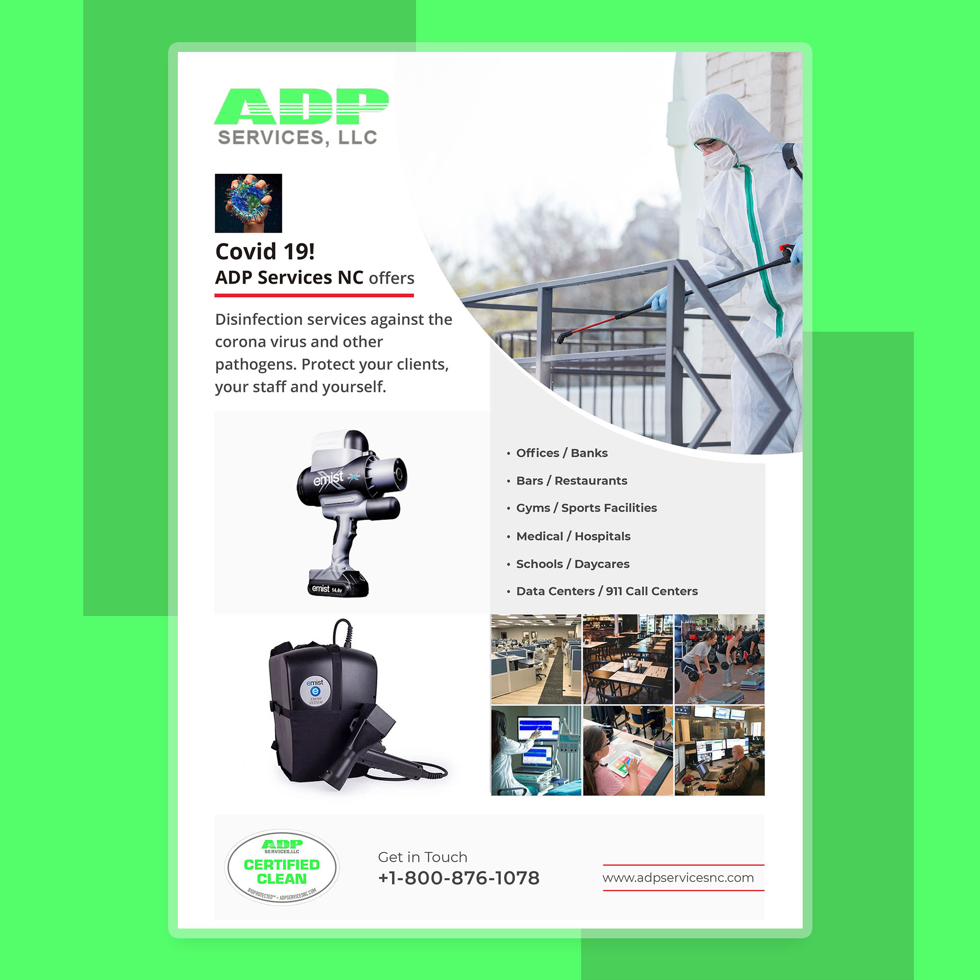 Flyer Design by Luova Designs for ADP Services LLC | Design #25199527