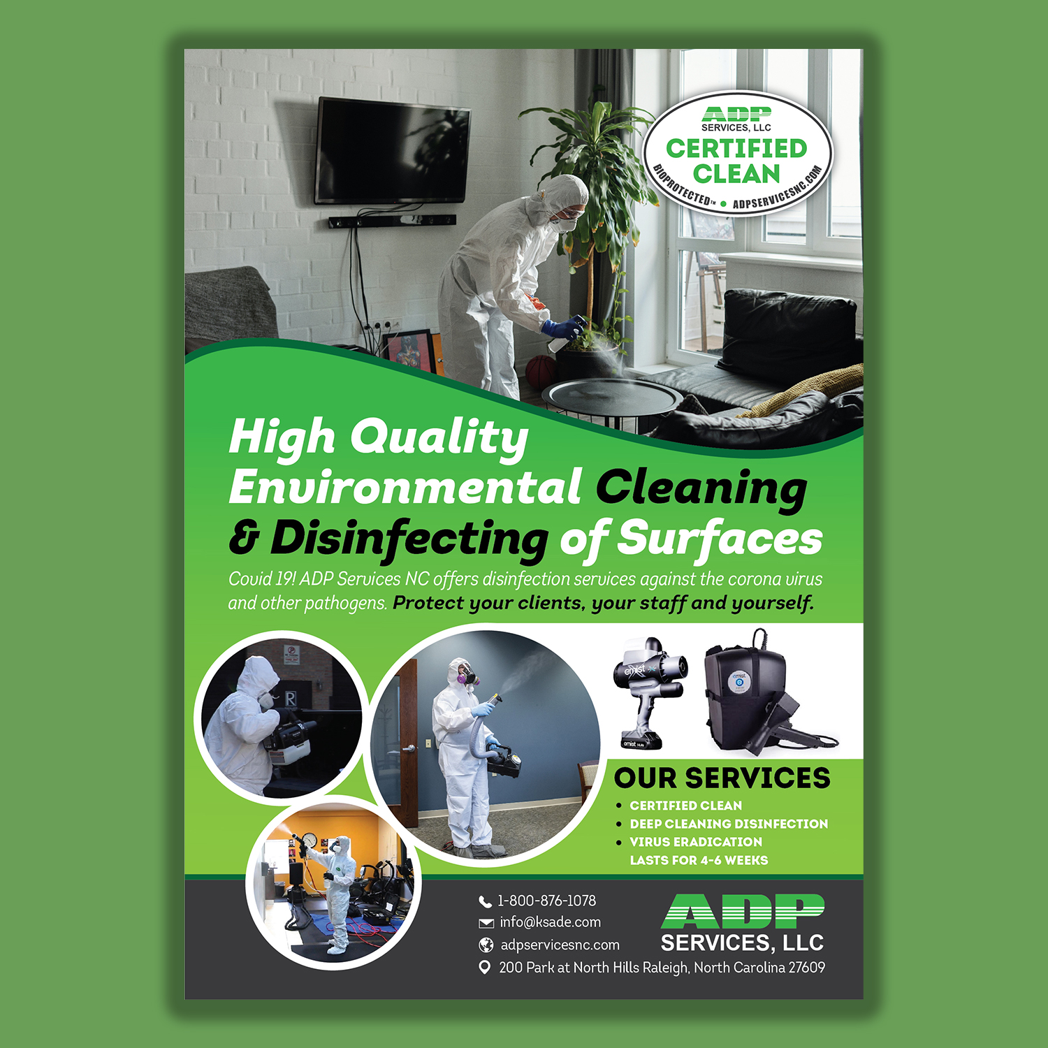 Diseño de Flyer por Muhammad Kashif 3 para ADP Services LLC | Diseño #25201398