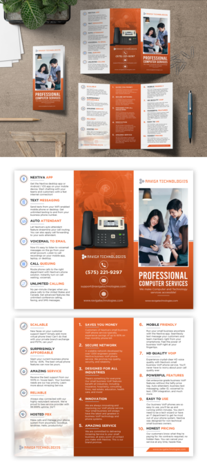 Design de Flyer par debdesign pour Raviga Technologies | Design : #25198707