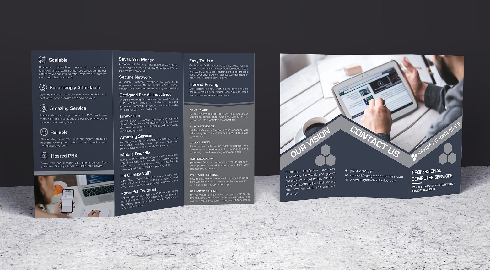 Design de Flyer par Deziners Zone pour Raviga Technologies | Design #25201380