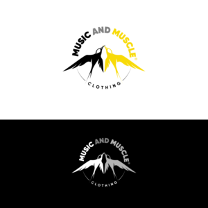 Music and muscle clothing  | Logo-Design von ArtisticQuest