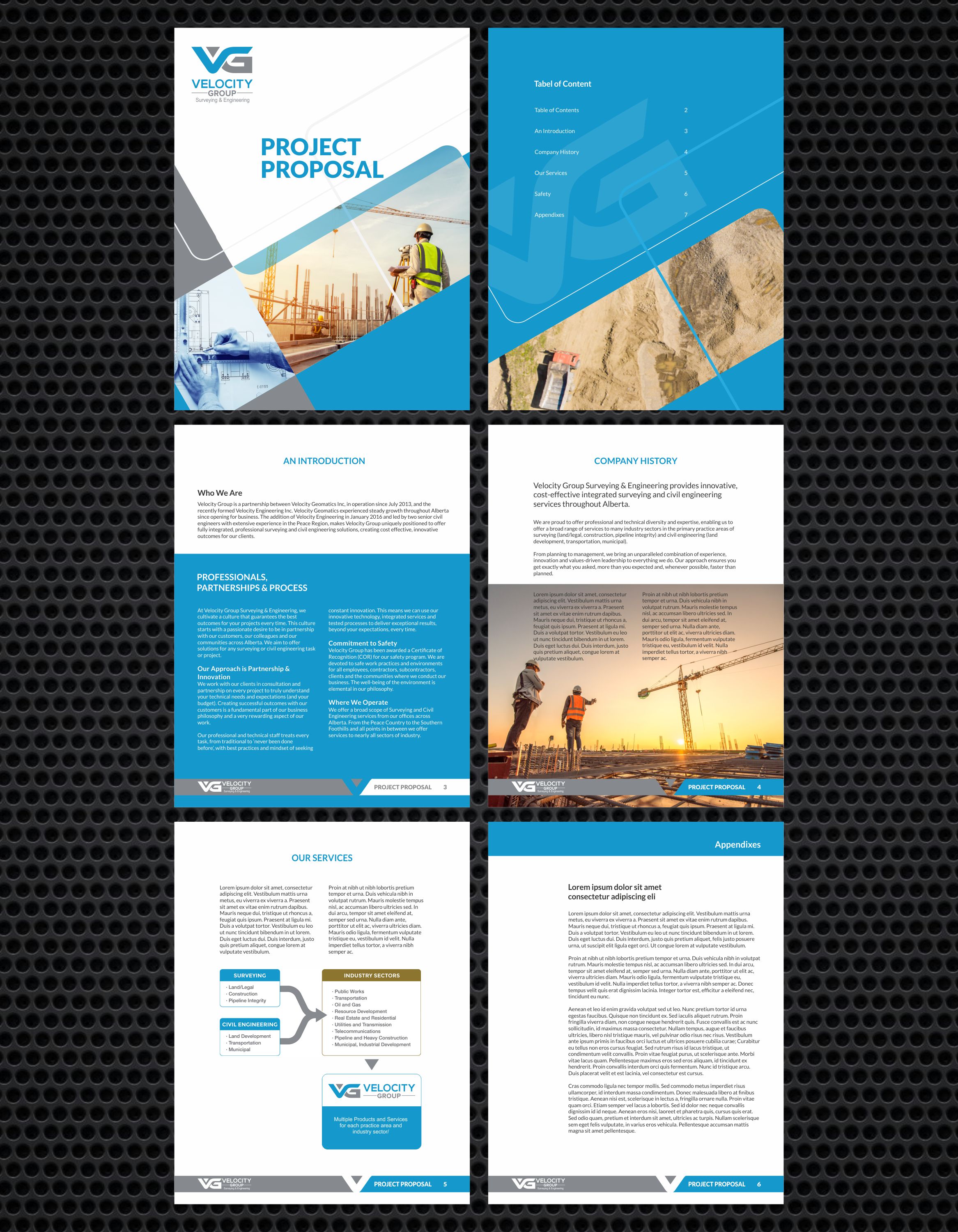 Diseño de Plantilla de Word por nng para Velocity Group | Diseño #25216235