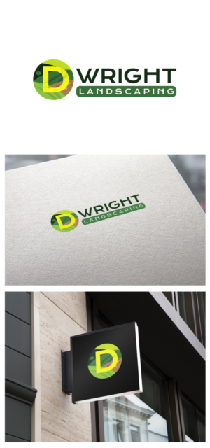 D Wright Landscaping | Logo Design by AbhishekkM'24