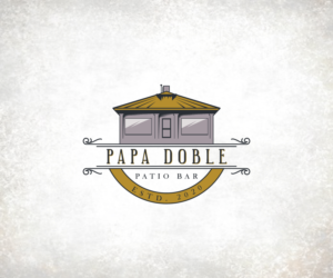 Papa Doble | Logo Design by FourtuneDesign