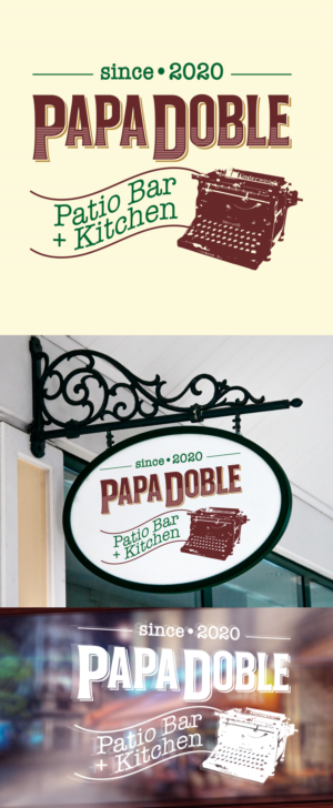 Papa Doble | Logo Design by Al Pech