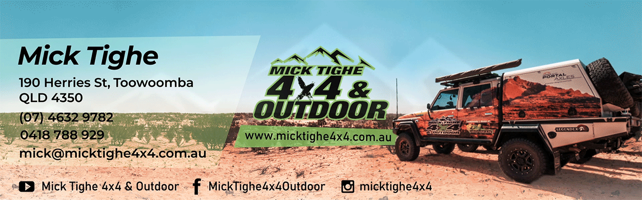 Graphic Design by hover for Mick Tighe 4x4 & Outdoor | Design #25194470